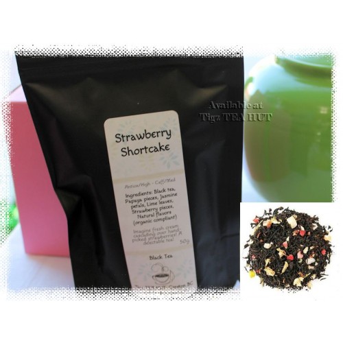 Strawberry Shortcake - Flavored Black Tea | 50g